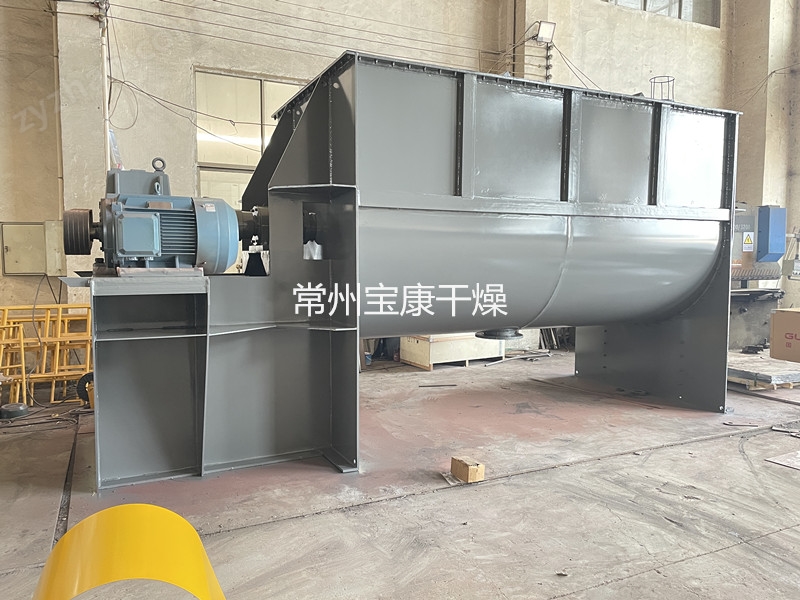 陶瓷材料臥式螺帶混合機(jī)