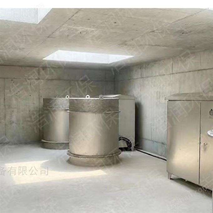 保定調(diào)蓄池真空沖洗設(shè)備安裝現(xiàn)場