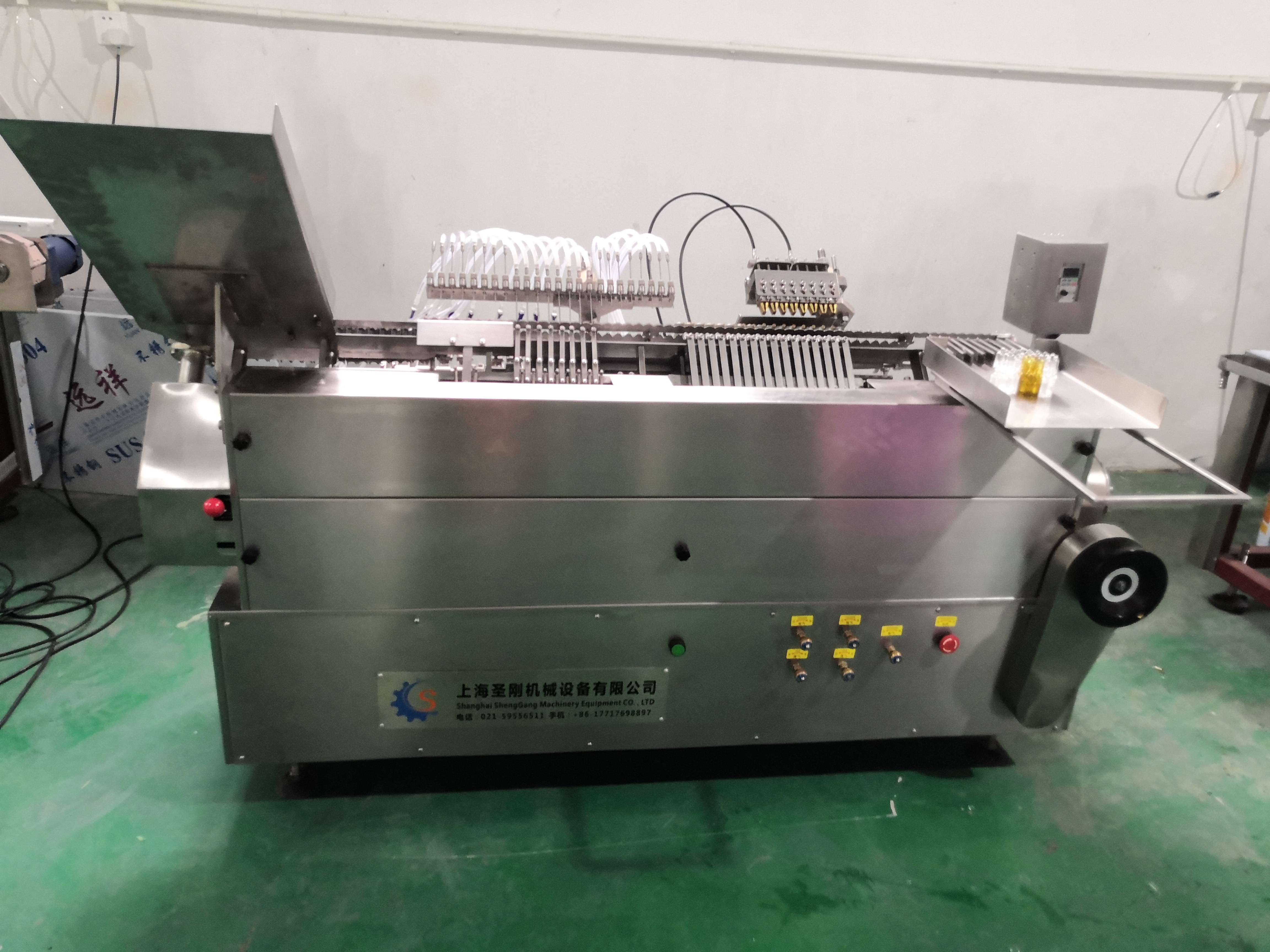 重磅发布！上海圣刚新一代安瓿瓶灌封机量产