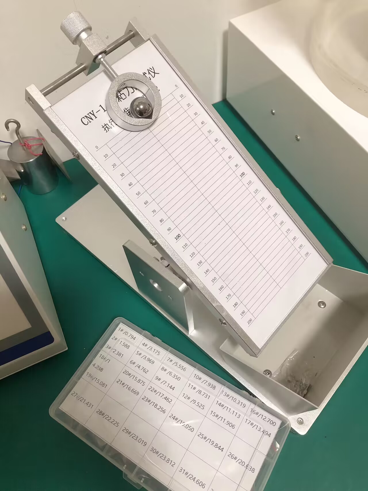 斜面滾球法初粘性測定儀