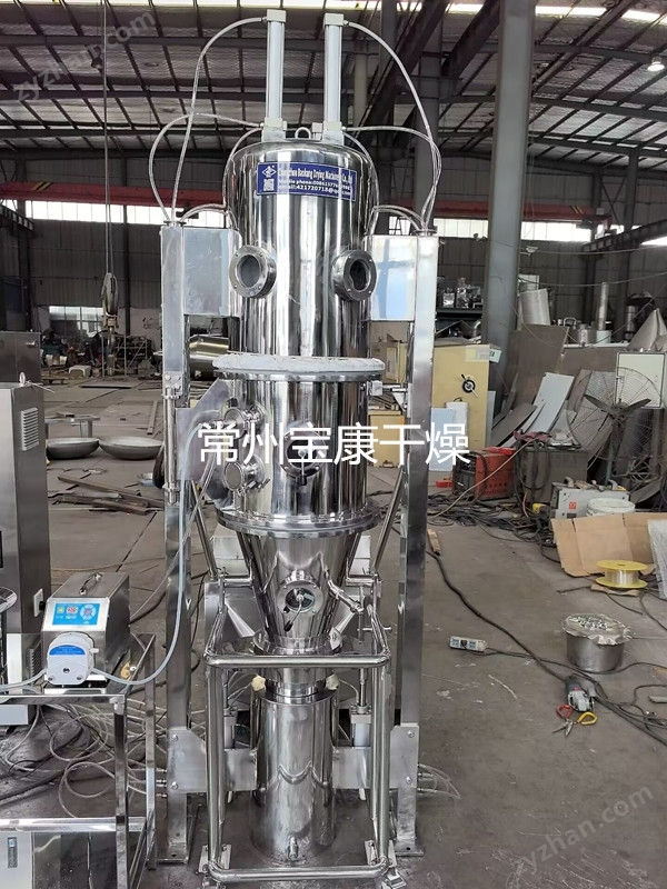 雞精顆粒流化床制粒機(jī)
