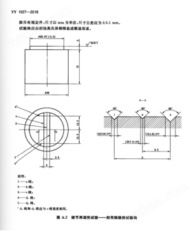 牙科學(xué)水膠體印模材料細(xì)節(jié)再現(xiàn)性試驗(yàn)夾具儀